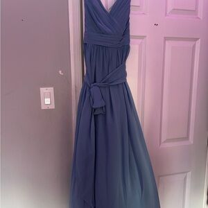 Azazie Blue prom/bridesmaid Dress